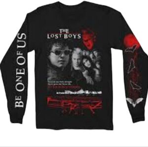 The Lost Boys Black Long Sleeve Tee